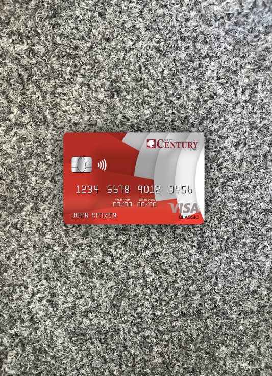 Download USA Georgia Gainesville First Century bank visa classic card photolook front Photoshop template